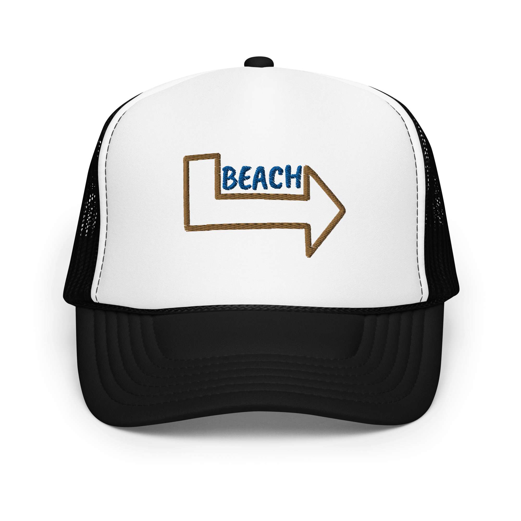 Beach foam trucker hat