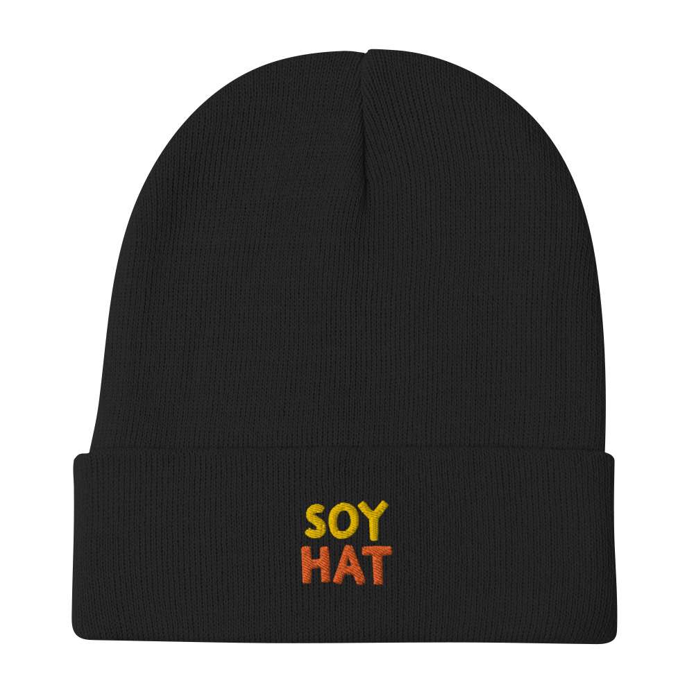 Soy Hat Beanie Embroidered - Image 2