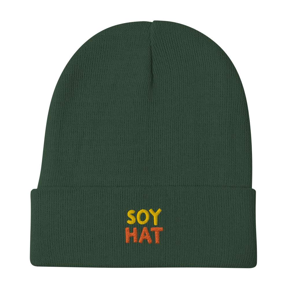 Soy Hat Beanie Embroidered - Image 4
