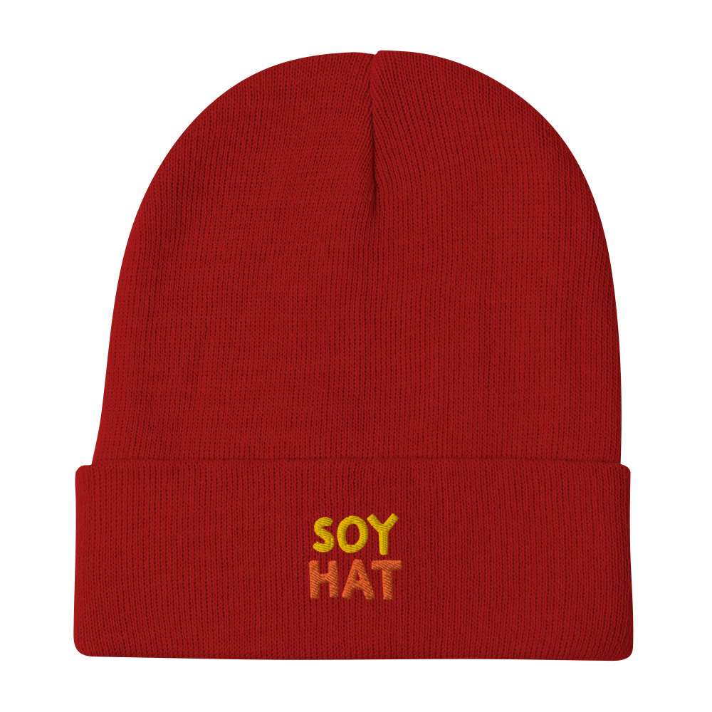 Soy Hat Beanie Embroidered - Image 3
