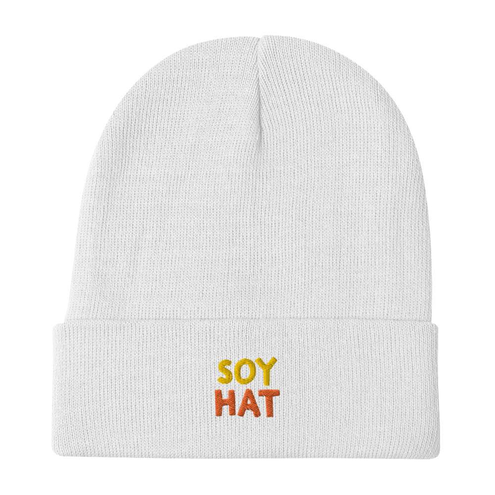 Soy Hat Beanie Embroidered - Image 6