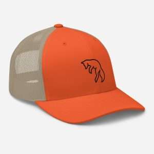 Happy fox trucker hat