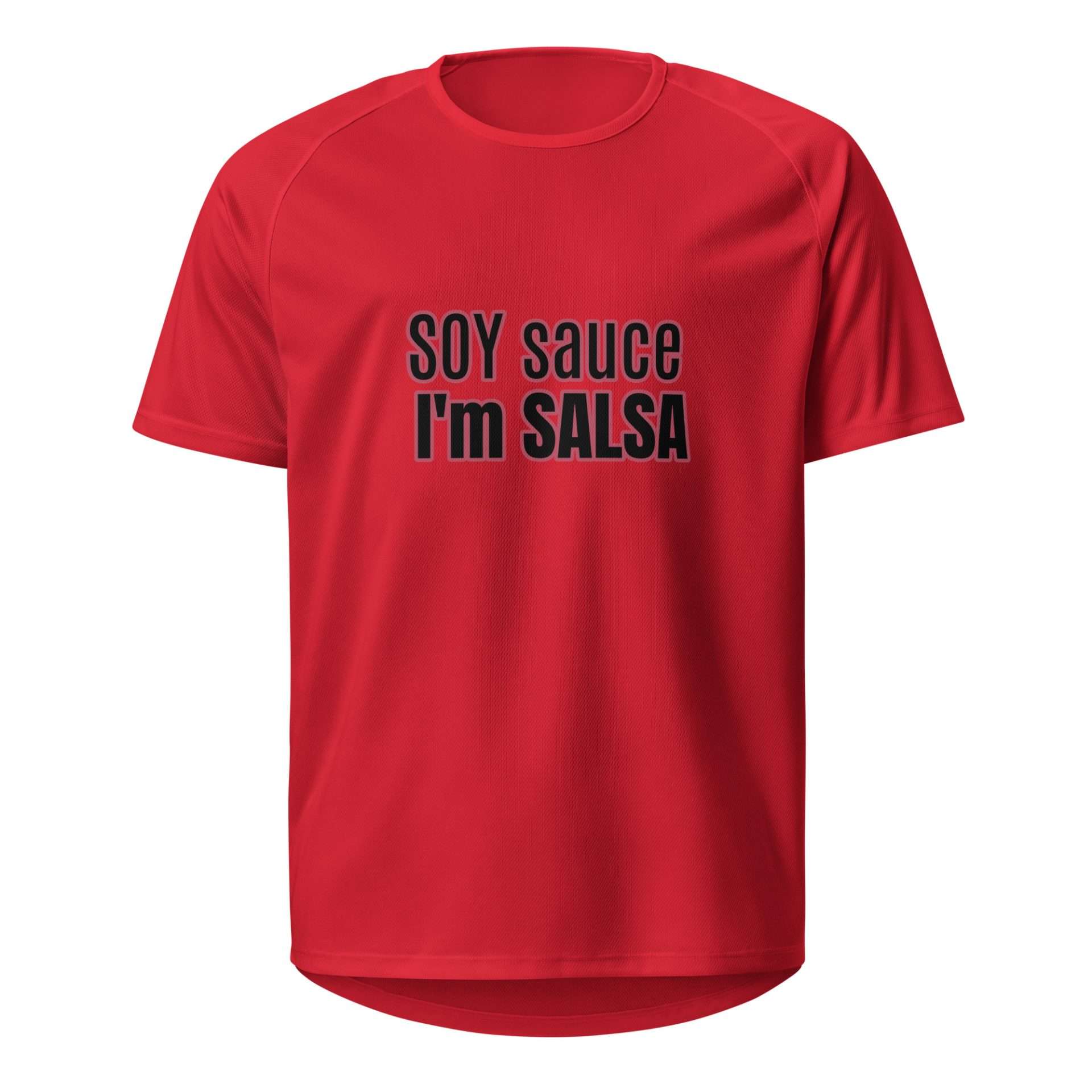 Soy Sauce I'm Salsa Sports Jersey Red