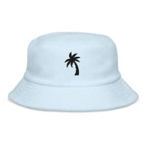 Palm Terry Cloth Bucket Hat