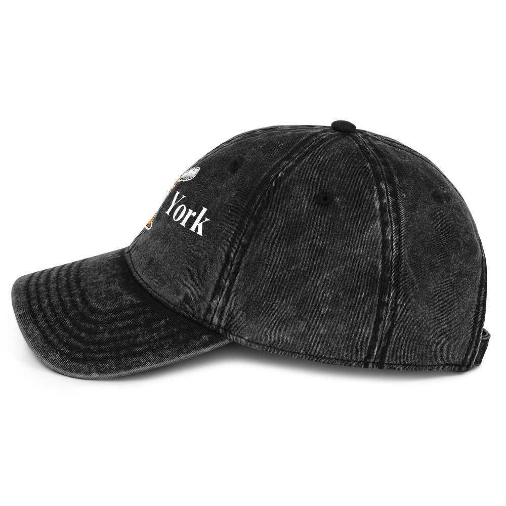 New York Steam Pipe Vintage Cotton Twill Cap - Image 3